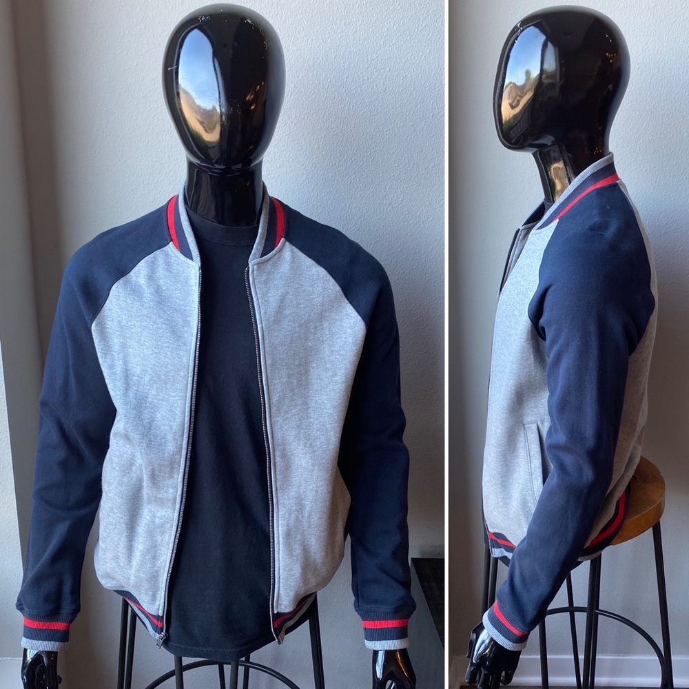 Mossimo Sweat Bomber Jacket Size Sm